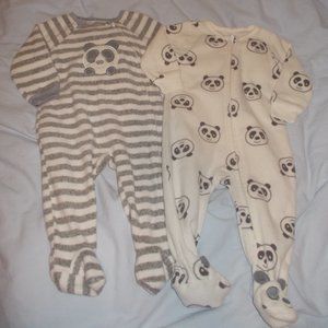 Asorba Footie Fleece Set